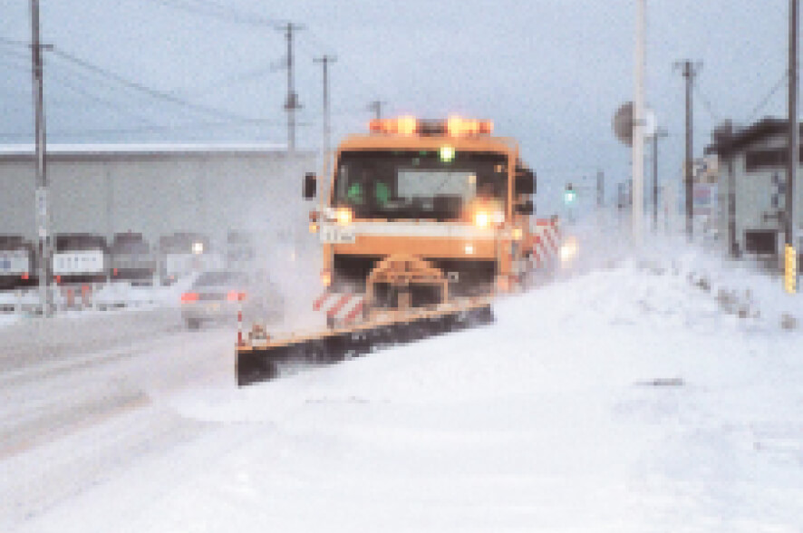 除雪トラック